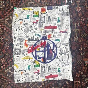 Henri Bendel Embroidered Laundry Bag
